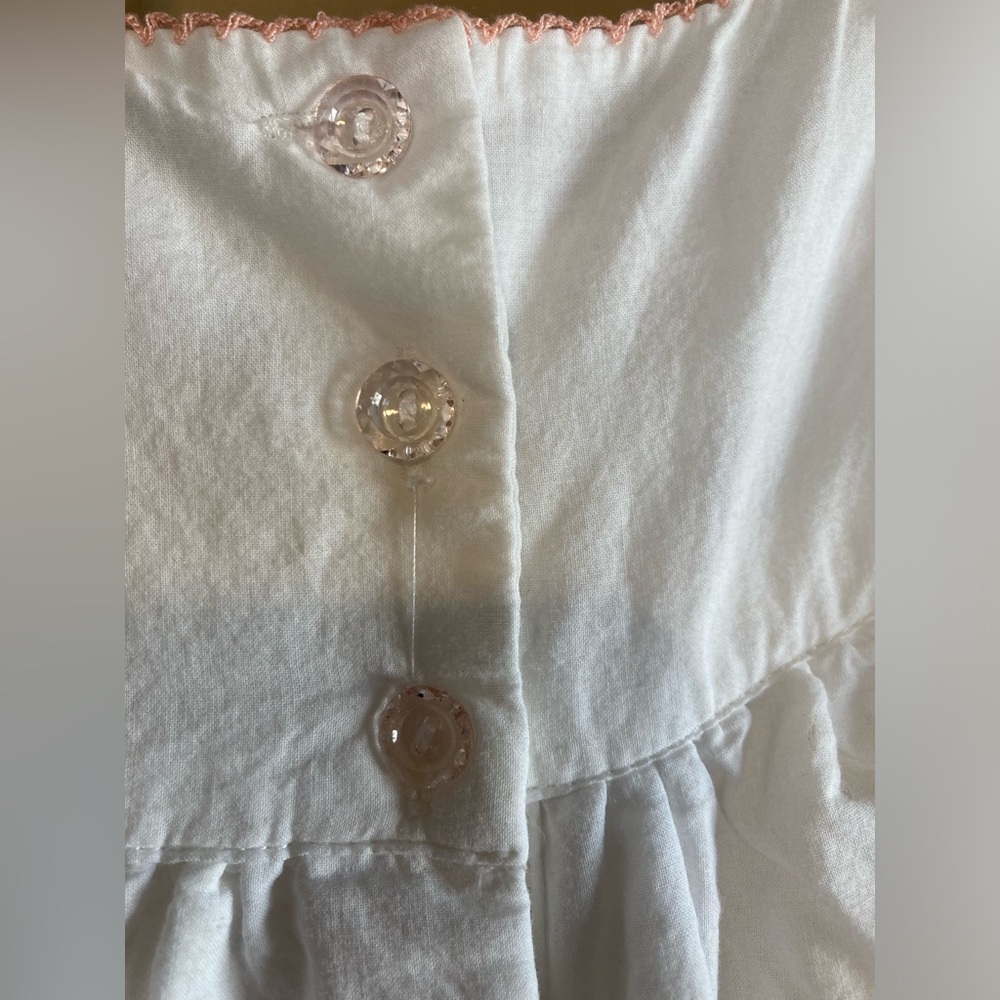 Girl’s 4T Catherine Malandrino White and Pink Dress - Picture 7 of 7